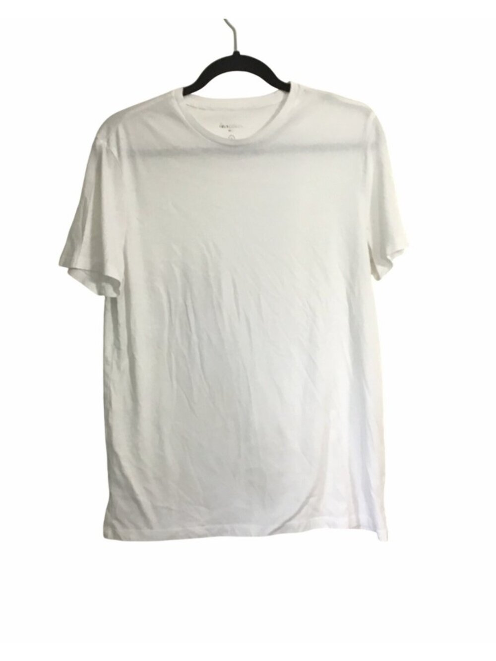 GOODFELLOW MENS WHITE CREW NECK SHORT SLEEVE T-SHIRT SIZE MEDIUM